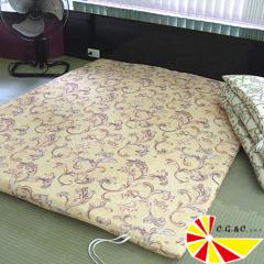 【凱蕾絲帝】台灣制造~布套可拆-花樣年華可捲式輕柔床墊(雙人5尺)(停售)