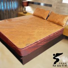 【卡斯迪妮】軟床專用舒爽御藤涼蓆床包組~3.5尺