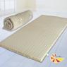 【凱蕾絲帝】布套可拆可捲式澎柔單人3尺床墊(法蘭克)-台灣製造-斜紋纖維布材質佳