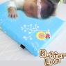 【奶油獅】馬來西亞天然乳膠嬰兒趴睡枕(水藍)
