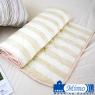 米夢家居-台灣製造-100%精梳雙面純棉涼被(5*6尺)-直條米